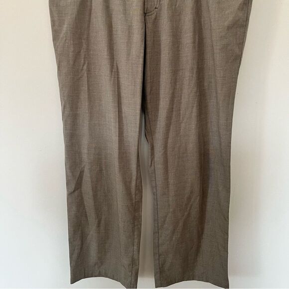 Alberto Ceramica Light Brown Tom Comfort Fit Wrinkle Resistant Dress Pant - Picture 8 of 9